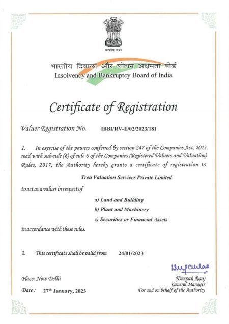 Certificate of Registration